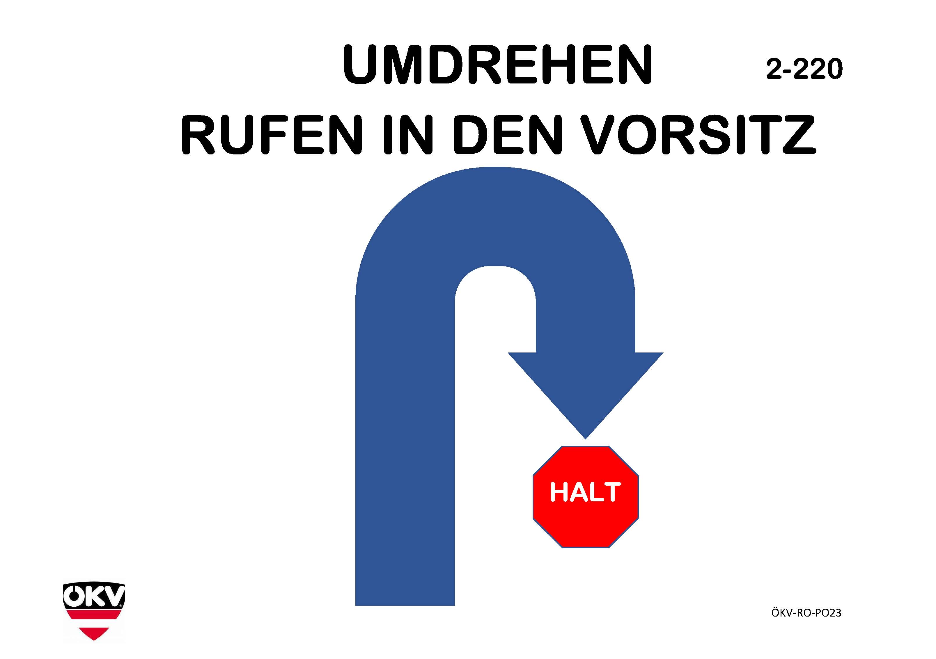 Umdrehen – Abruf in Vorsitz