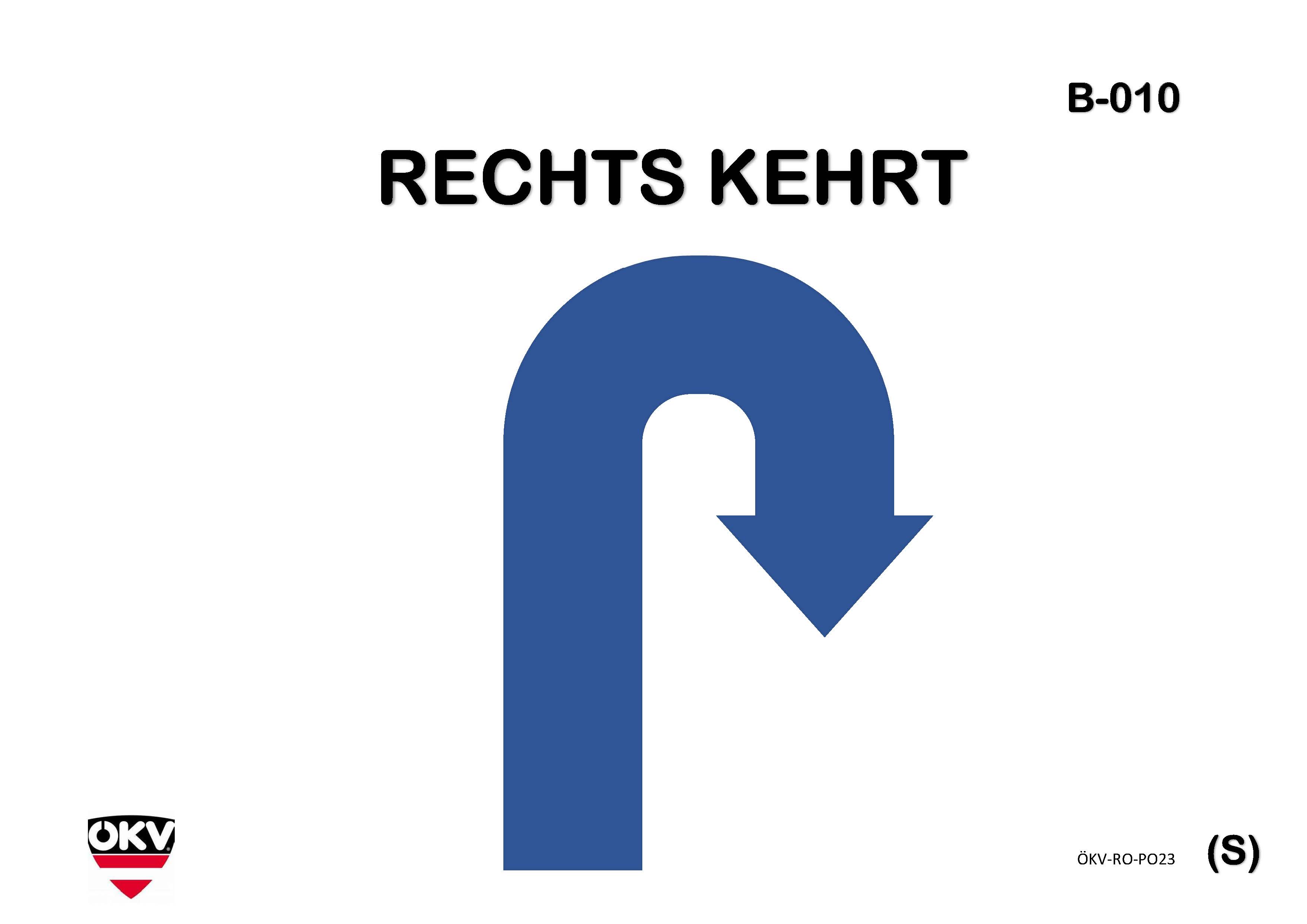 Rechts kehrt