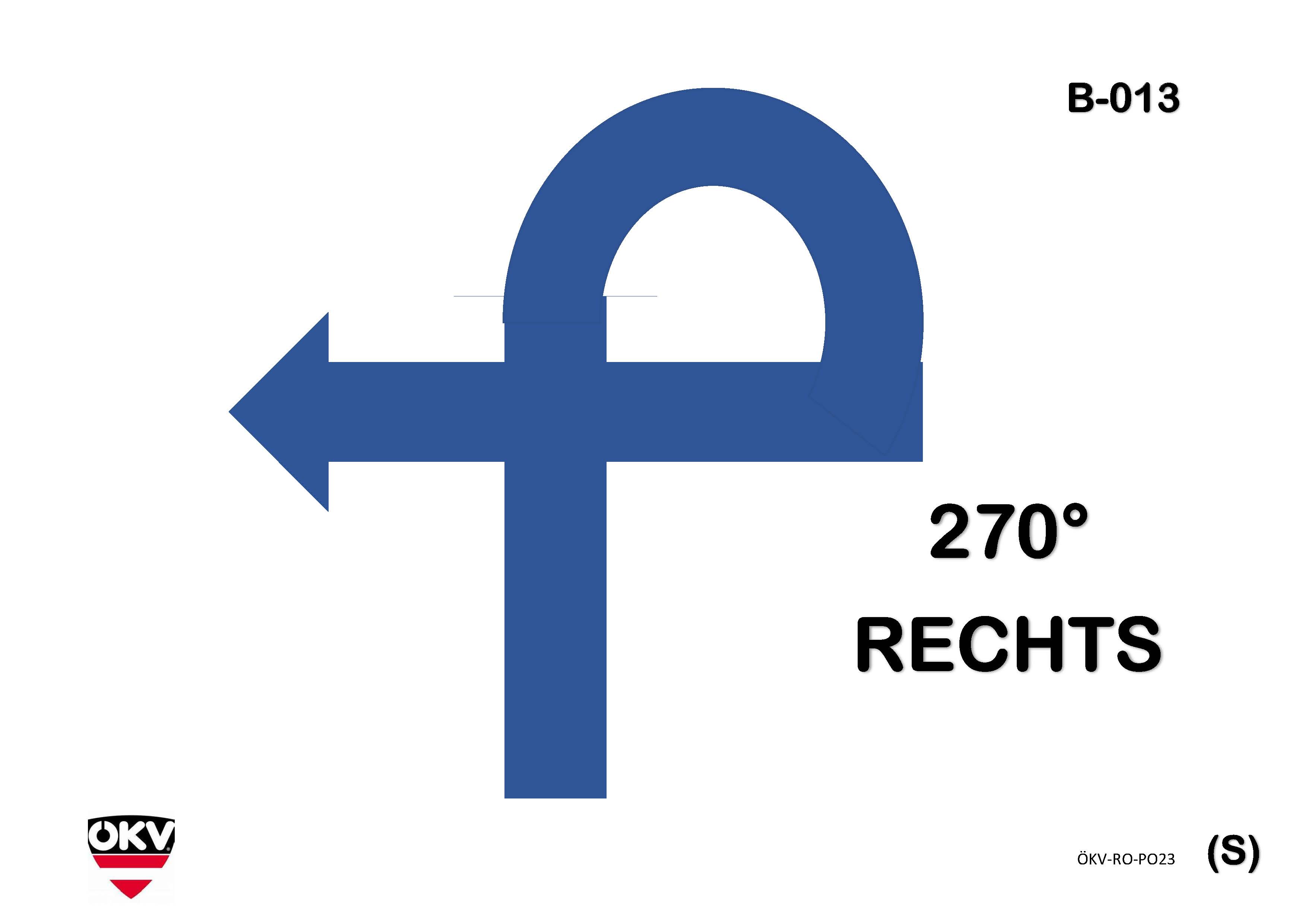 270° rechts